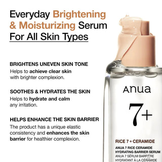 Brightening serum for uneven skin tone.